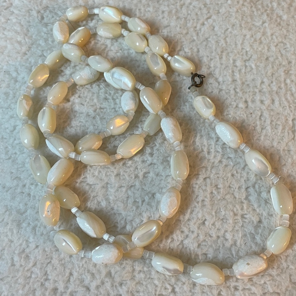 mother of pearl necklace